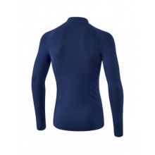 Erima Functional Underwear Long Sleeve Athletic with Collar (seamless) navy blue Men